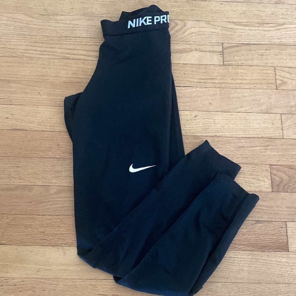 ✅SOLD✅Nike Pro dri fit black leggings women’s xs - Picture 1 of 4